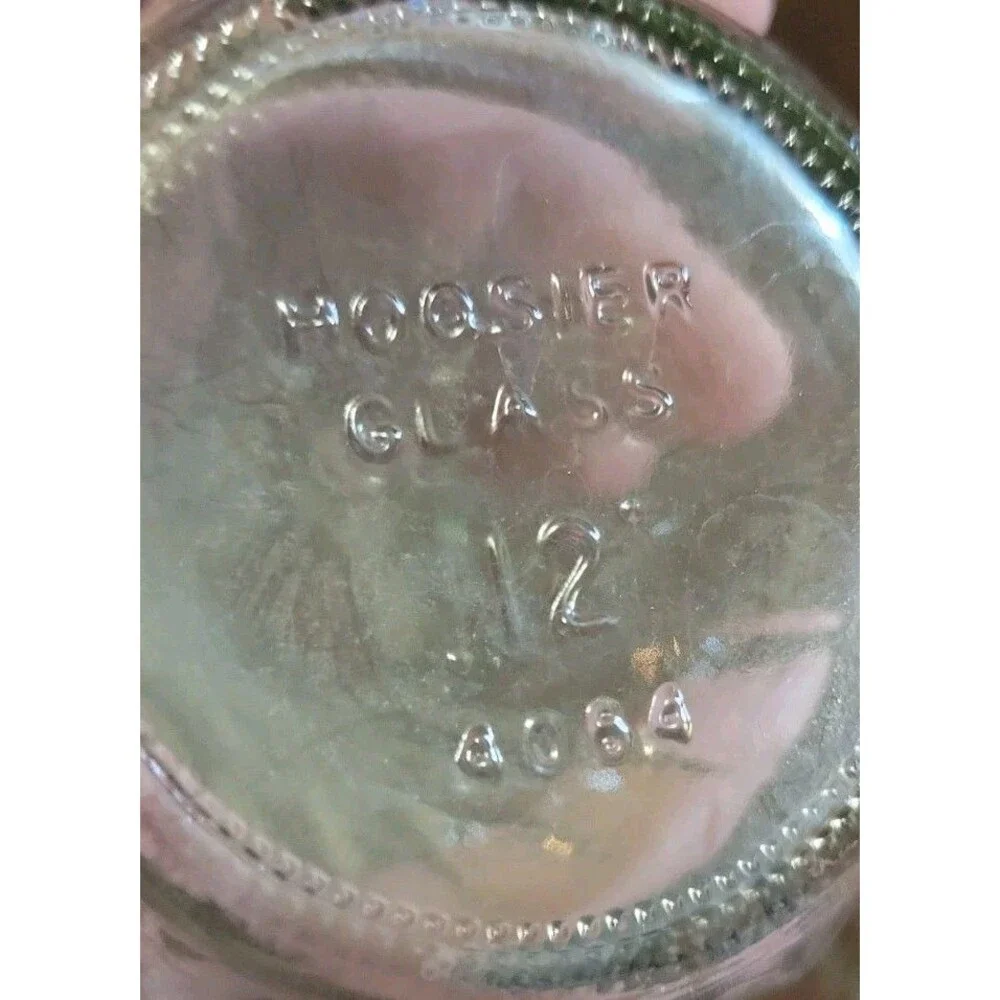 Hoosier Bud Vases - Clear Glass - 6